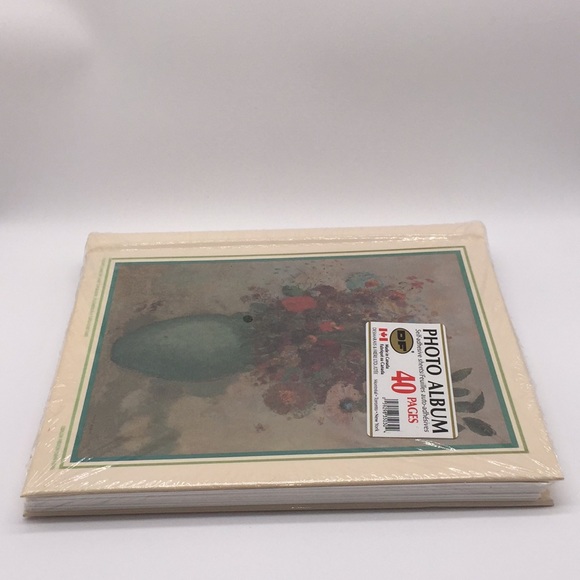 Vintage DF Photo Album Flowers Vase Self-Adhesive 40 Pages - Picture 8 of 9